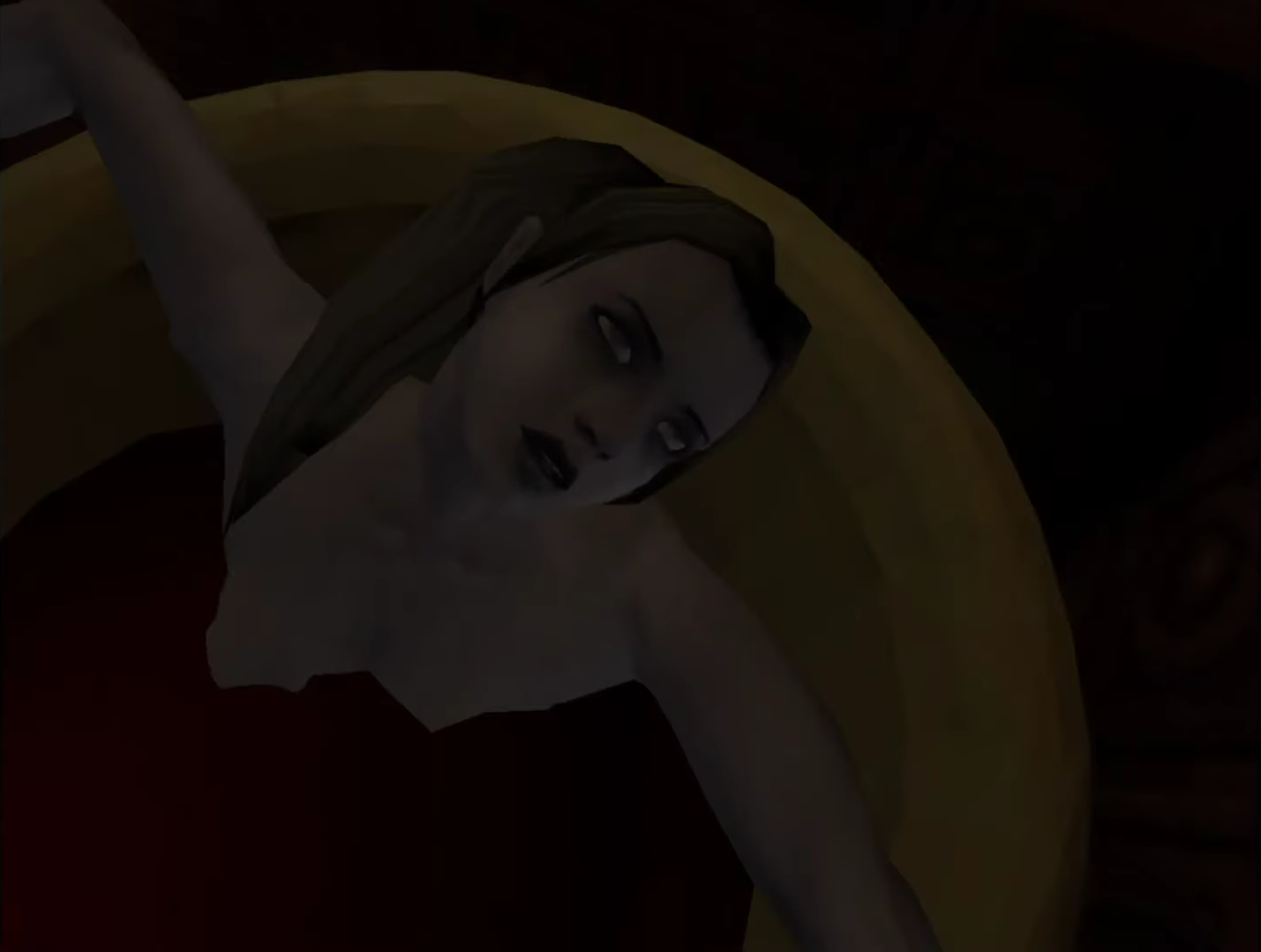 Alex liegt tot in der Badewanne? Einer von vielen Jumpscares, die bei niedriger Sanity auftauchen.